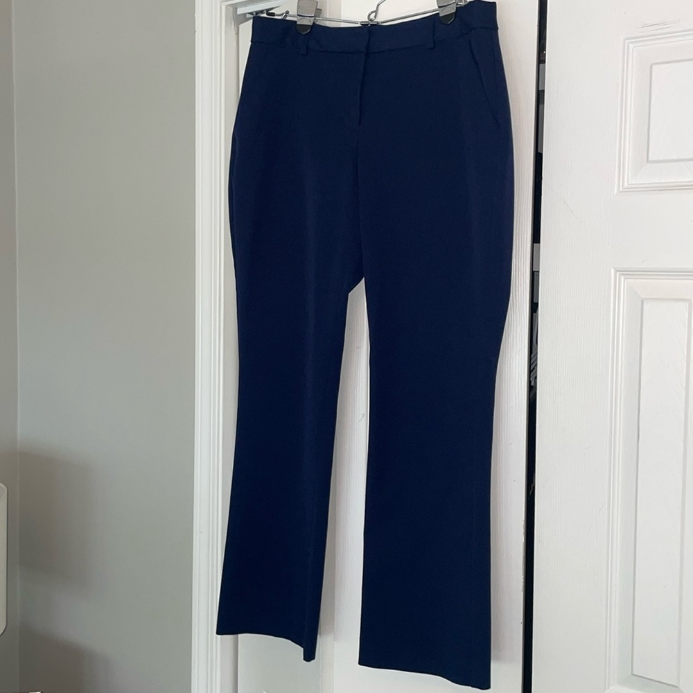 Express Columnist Barely Boot Navy Pants. New! Women’s size 10s